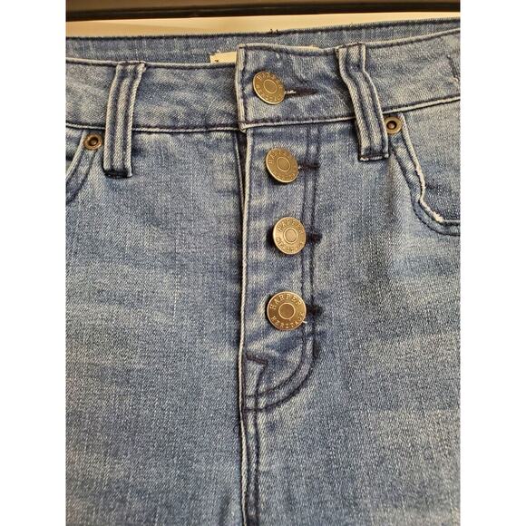 Women's Harper Heritage High Rise Skinny Distressed Jeans Button Fly | Size 26 - Picture 4 of 12